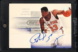 2003-04 Ultimate Collection #PE Patrick Ewing Signatures (MSV#2238)