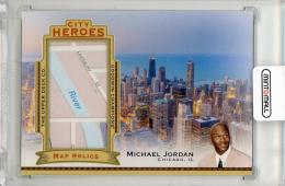 2023 UPPER DECK Goodwin Champions Michael Jordan City Heroes Map Relics #CHMJ