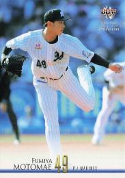 2021 BBM 2ndバージョン #340 本前郁也(ロッテ) 1stバージョンアップデート版レギュラーカード