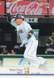 2021 BBM 2ndバージョン #344 呉念庭(西武) 1stバージョンアップデート版レギュラーカード