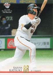 2021 BBM 2ndバージョン #357 香月一也(巨人) 1stバージョンアップデート版レギュラーカード