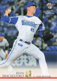 2021 BBM 2ndバージョン #365 K.シャッケルフォード(横浜DeNA) 1stバージョンアップデート版レギュラーカード