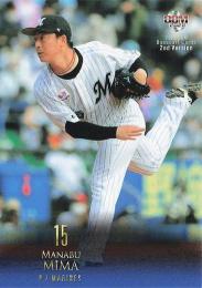 2021 BBM 2ndバージョン #393 美馬学(ロッテ) レギュラーカード
