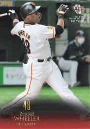 2021 BBM 2ndバージョン #494 Z.ウィーラー(巨人) レギュラーカード