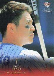 2021 BBM 2ndバージョン #550 佐野恵太(横浜DeNA) レギュラーカード