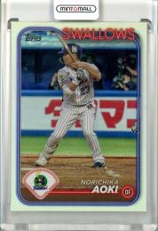 2024 TOPPS NPB ベースボールカード 青木宣親 #157 Rainbow Foil Parallel【068/150】 ヤクルト