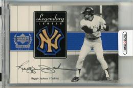 2000 Upper Deck Yankees Legends Reggie Jackson Legendary Lumber #RJLL