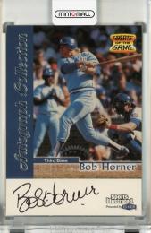 1999 Fleer Sports Illustrated Bob Horner Greats of the Game Autographs #31《白かけあり》