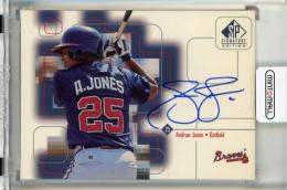 1999 Upper Deck SP Signature Edition Andruw Jones Autographs #AJ《汚れあり》