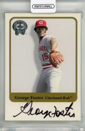 2001 Fleer Greats of the Game George Foster Autographs #32