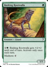 【MB2】【ENG】《日を浴びるルートワラ/Basking Rootwalla》