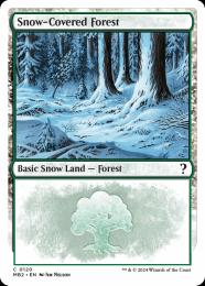 【MB2】【ENG】《冠雪の森/Snow-Covered Forest》