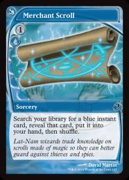 【MB2】【ENG】【Foil】《商人の巻物/Merchant Scroll》 EX+