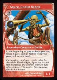 ゴブリンの太守スクイー MMQ foil MTG日本語 ゴブリンの太守スクイー [MMQ] 【BIGWEB | MTG】日本最大級の