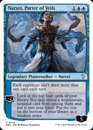 【Foil】■絵違い：部分光沢■《覆いを割く者、ナーセット ミントモール / MINT GAMES MTG(東日本橋) / 【WAR】【JPN