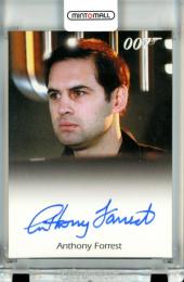 2017 Rittenhouse James Bond Archives Final Edition Anthony Forrest as Bomb Disposal Officer Full Bleed Autographs