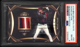 2018 BBM 大谷翔平 Grateful Days M1 大谷翔平 ジャージカード パッチ版【07/50】【PSA NM-MT 8】 (MSV#2266)