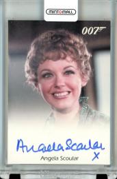 2010 Rittenhouse James Bond Archives Heroes and Villains Angela Scoular as Ruby Bartlett Autographs