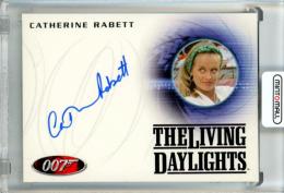 2012 Rittenhouse James Bond 50th Anniversary Catherine Rabett as Liz #A168 Autographs