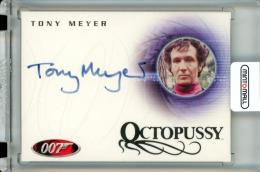 2008 Rittenhouse James Bond In Motion Tony Meyer as Mischka #A86 Autographs