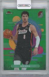 2025-26 TOPPS Finest Green Refractors #188 / DENI AVDJA(Portland Trail Blazers) 【29/35】