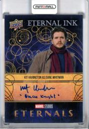 2023 Upper Deck Marvel Eternals “ Kit Harington as Dane Whitman ” #El2-KH Kit Harington Eternal Ink Autographs "Black Knight"