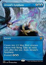 ●SALE●【KHM】【ENG】《アールンドの天啓/Alrund's Epiphany》 ボーダーレス版 EX