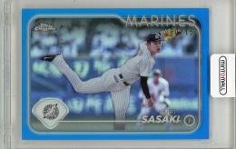 2024 TOPPS NPB CHROME 佐々木朗希 【080/150】 千葉ロッテマリーンズ