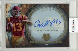 2023 Topps Bowman University Inception Caleb Williams Top Of The Class Autograph #TOP-CW【4/100】 USC