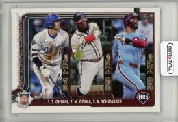 2025 TOPPS  Shohei Ohtani/Marcell Ozuna/Kyle Schwarber  Los Angeles Dodgers/Atlanta Braves/Philadelphia Phillies