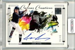 2024 Panini Impeccable Jace Jung  Canvas Creations Signatures【26/49】 Tigers