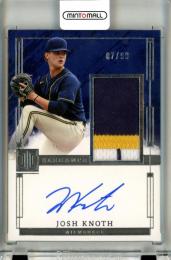 2024 Panini Impeccable Josh Knoth Elegance Prospect Jersey Autograph【87/99】 Brewers