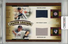 2005 Donruss Playoff Prestige Nolan Ryan/Roger Clemens Patch#LLD-4【246/250】 Houston Astros/Boston Red Sox