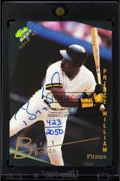 1993 Classic/Best #AU1 Barry Bonds Gold Autographs【0423/2050】  (MSV#1754)