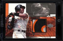 2001 Upper Deck P-BB Barry Bonds Game Jersey Patch  (MSV#1750)
