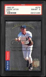 1993 SP #279 Derek Jeter FOIL RC【PSA NM-MT 8】  (MSV#1739)