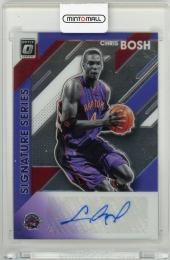 2019-20 Panini Donruss Optic Basketball Chris Bosh Signature Autograph Series No. SS-CBS Toronto Raptors