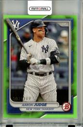 2024 Topps Bowman Aaron Judge #7 Neon Green Border Parallel【102/399】