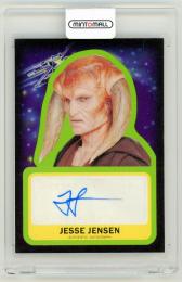 2015 TOPPS Star Wars Journey to The Force Awakens Autograph Jesse Jensen as Saesee Tiin