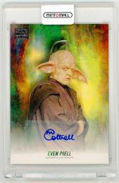 2018 TOPPS Star Wars Galaxy Autograph Michaela Cottrell as Even Piell GA-MC