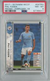 2017-18  Panini WCCF Phil Foden Promo-February'18【PSA8】 Manchester City