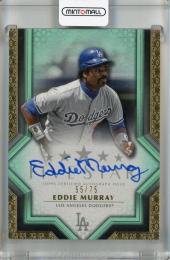 2023 TOPPS FIVE STAR Eddie Murray Autographs Aqua #FSA-EMU 【55/75】 Los Angeles Dodgers