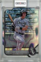 2022 Topps Bowman Colson Montgomery  Chrome Prospects Lava #BCP-71 1st【232/399】 Chicago White Sox