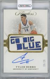2019-20 PANINI Flawless Collegiate Rookie Team Slogan Die Cut Signatures #113 / TYLER HERRO(University of Kentucky) 【25/25】