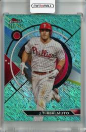 2023 Topps Finest J.T. Realmuto Aqua Shimmer #71【016/175】 Philadelphia Phillies