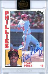 2022 Topps Archives Signature Series Retired Player Edition Tony Perez Buyback Autographs 【55/99】 Philadelphia Phillies