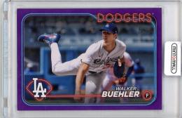 2024 Topps Japan Edition Walker Buehler 【47/50】 Los Angeles Dodgers