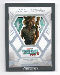 2021 UPPER DECK MARVEL BLACK DIAMOND Bradley Cooper as Rocket Diamond Cutters #DC-3