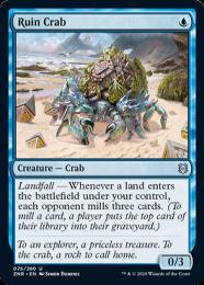 MTG 遺跡ガニ アーティストプルーフ プロモ FOIL)遺跡ガニ/Ruin Crab《日本語》【ZNR】
