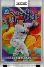 2023 TOPPS BOWMAN NPB ベースボールカード 坂倉奨吾 Youth Culture Orange Parallel【02/25】 広島